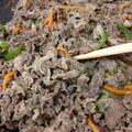 agak's cooksnap of when they made 味付け冷凍：牛切り落としの焼肉.