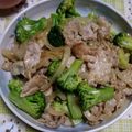 クック7M7OTG☆'s cooksnap of when they made ブロッコリーと豚肉のオイマヨ炒め.