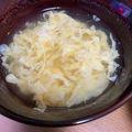 くみっくぅ☆'s cooksnap of when they made シンプル玉子スープ.