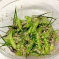 ねこのじょん's cooksnap of when they made 大根の実のナムル～おつまみにも～.