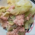 mikamika's cooksnap of when they made ♡キャベツとツナの胡麻ドレッシング和え♡.