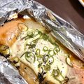 hkr_19's cooksnap of when they made 新玉で【鮭のホイル焼き（味噌マヨ）】.