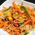 Rika☆Rin's cooksnap of when they made 保育園で大人気！鮭フレークしらたき炒め.