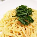 コジエミ's cooksnap of when they made 明太子と大葉の和風パスタ.