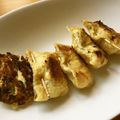 さおりん@料理特訓中's cooksnap of when they made 油揚げの鶏挽肉詰め.
