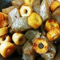 とっとっとまとちゃん's cooksnap of when they made ピリ辛◎こんにゃくとちくわの照り焼き.