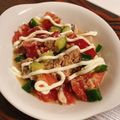 らがぶーりん's cooksnap of when they made 超簡単鯖缶⑤冷汁風鯖トマぶっかけ丼.