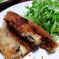 こうめきち's cooksnap of when they made なすの豚コマ巻きフライ.