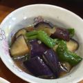 zaike's cooksnap of when they made めんつゆで簡単♡なすとピーマンの揚げ浸し.