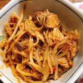 これたん♩'s cooksnap of when they made サバ味噌缶ともやしで一品.
