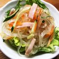 Pugまこちゃん's cooksnap of when they made マロニーで作る野菜いっぱい入る中華サラダ.