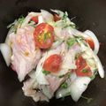 なお1968's cooksnap of when they made 簡単‼ブリの和風カルパッチョ.
