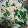 ☆＊えりぃ＊☆'s cooksnap of when they made クレソンたっぷり洋風炊き込みご飯.