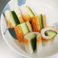 あたりめっこ's cooksnap of when they made 後一品おつまみに！ちくわきゅうり山葵マヨ.