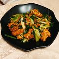 ぽんこ♡'s cooksnap of when they made 鶏モモとニラのコチュジャン炒め.