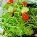 たねmama's cooksnap of when they made きゅうり&水菜&トマトの塩昆布あえ.