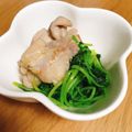 ぶークリーム's cooksnap of when they made 豆苗と鶏もも炒め♡.