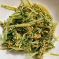 ながぴー♧'s cooksnap of when they made シャキシャキ水菜の極ウマ玉子炒め.