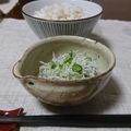 ダイナマイト漆黒's cooksnap of when they made しらす✣青唐辛子✣オリーブオイル.