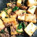 悩む眠り姫's cooksnap of when they made 小松菜と厚揚げの炒め.