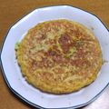 55才のおじさん's cooksnap of when they made キャベツと納豆で☆オープンオムレツ.