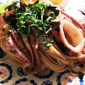 ☆suzuka☆'s cooksnap of when they made 【糖質制限】絶品！たらこイカしそパスタ.