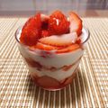 Youme▲'s cooksnap of when they made 苺ヨーグルトパフェ.