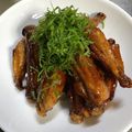 hiroやん's cooksnap of when they made 鶏手羽中のてりてり煮.