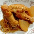 eikobooh's cooksnap of when they made とり手羽元&大根の…トロッ♡うまっ♡煮.