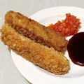 はずかしむでぃん's cooksnap of when they made テンペフライ＆ごぼうパプリカのマリネ.