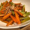 りーしゃ❁'s cooksnap of when they made 簡単！ブロッコリー芯と人参のきんぴら.