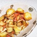 桜月❀咲良mommy's cooksnap of when they made じゃがいもと鮭の味噌バター醤油炒め.