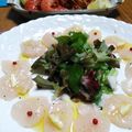 クックE7AY42☆'s cooksnap of when they made * ホタテのカルパッチョ♪.