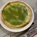 コアクック's cooksnap of when they made 濃厚♪抹茶レアチーズタルト生クリ砂糖なし.
