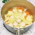 めみたん☆'s cooksnap of when they made ✨旨塩❀鶏肉団子スープ✨.