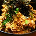 piyo_piyo's cooksnap of when they made ピリ辛☆おつまみに納豆＆豆腐炒め.