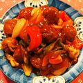 クックV6C8HU☆'s cooksnap of when they made 豚ひき肉で！簡単本格酢豚団子.