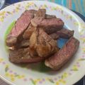 ちびまるはる's cooksnap of when they made 牛肉のステーキ(ビステッカ).