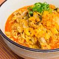 島子☆'s cooksnap of when they made 辛ラーメンde豚キムチ.