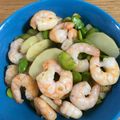 ﾐｯﾁｰ315's cooksnap of when they made 海老とそら豆の中華炒め.
