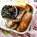 WORLDREAM's cooksnap of when they made 磯辺焼きちくわ☆お弁当.