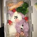 ベーコン兄貴's cooksnap of when they made マイリトルポニー ラリティ キャラ弁.