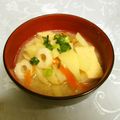 龍青空ママ's cooksnap of when they made あったか満足～具沢山なお味噌汁～.