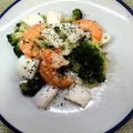 horseland's cooksnap of when they made 超簡単！ブロッコリーとシーフードのサラダ.