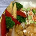 ☆GSSQHY☆'s cooksnap of when they made ベビーコーンとパプリカの炒めもの♪.