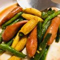 つぐしゅんママ's cooksnap of when they made ウィンナーとヤングコーンのバター醤油炒め.