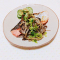 まあまま☆0403's cooksnap of when they made 鮭とキノコのソテー♪.