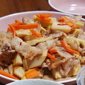 Na☆★ﾟ＊'s cooksnap of when they made 豚しらたきと筍の甘辛味噌炒め.