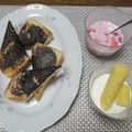 ジョングレ's cooksnap of when they made 保育園のおやつ　ココアトースト.