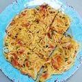 scanty's cooksnap of when they made うどんでもちもちチヂミ☆.